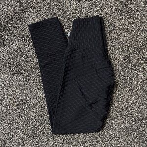 Born Primitive Black Textured Leggings